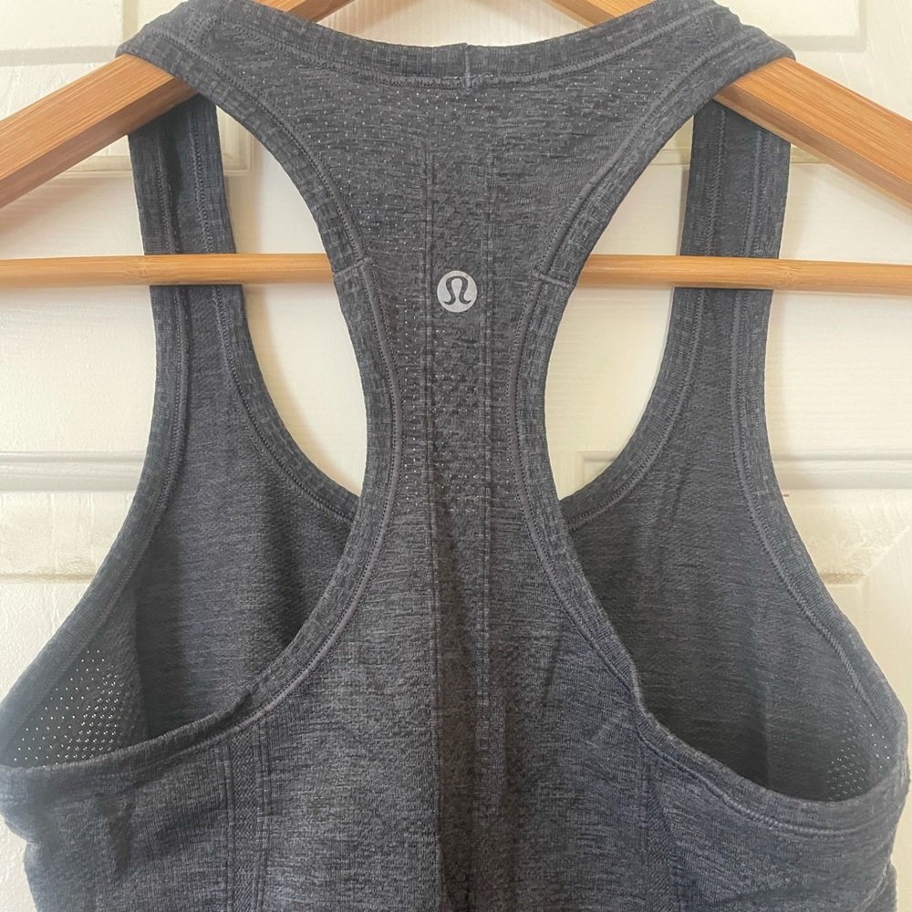 (Dark Grey) Lululemon Swiftly Tech Tank Top